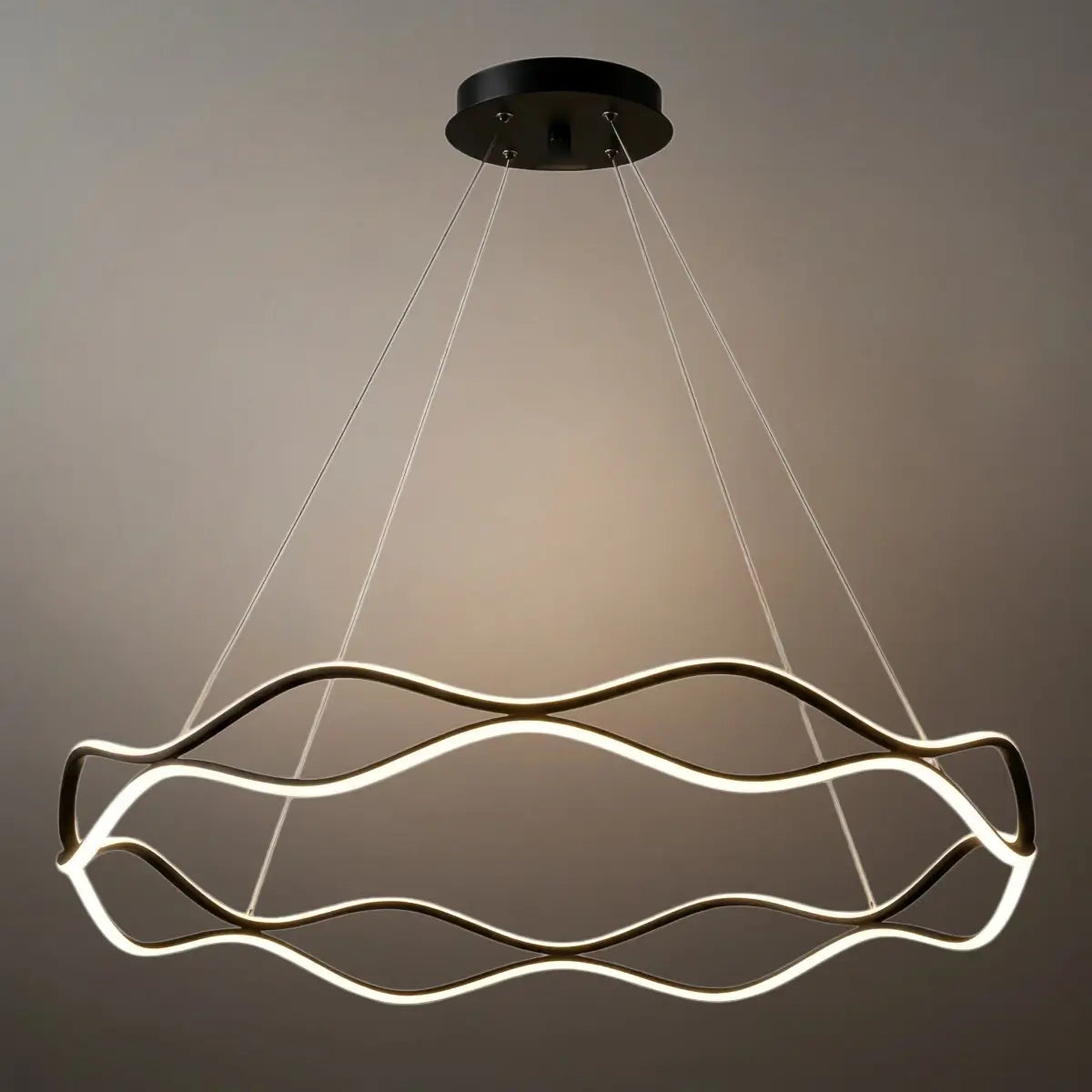Arcato Modern Copper Chandelier